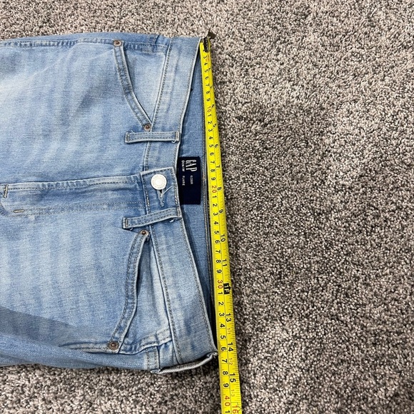 Gap Denim Women’s Light Wash Faded Flare Zip Fly Jeans Size 6 28 R - Picture 7 of 8
